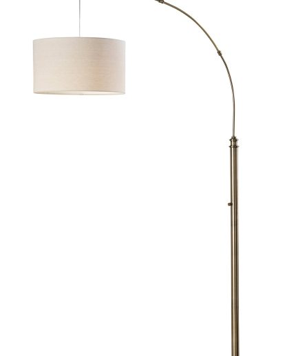 Phyllis Barton Arc Lamp-Antique Brass