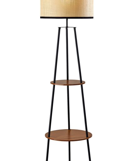 Alexandria Shirley Shelf Floor Lamp